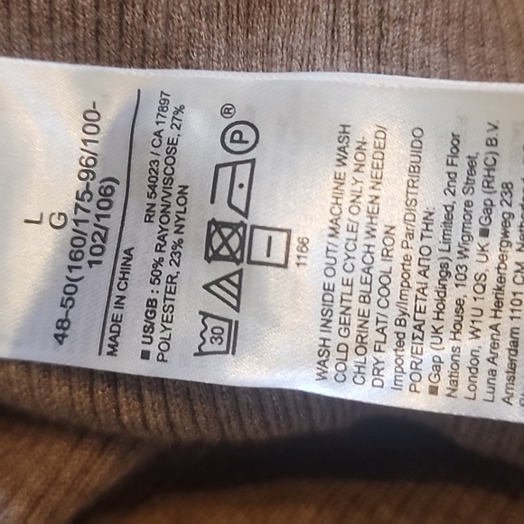 Banana Republic Giulia Midi Sweater Dress Sz L - Picture 3 of 3